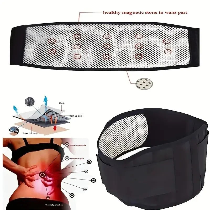 Self-heating Magnetic Support Belt, Waist